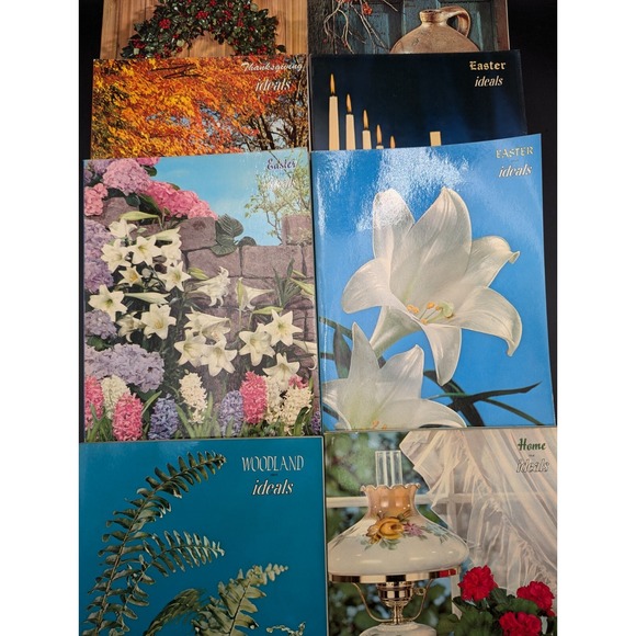 8 VTG 60s 70 Ideals Magazines Easter Christmas Thanksgiving Autumn Ephemera READ - Picture 2 of 12